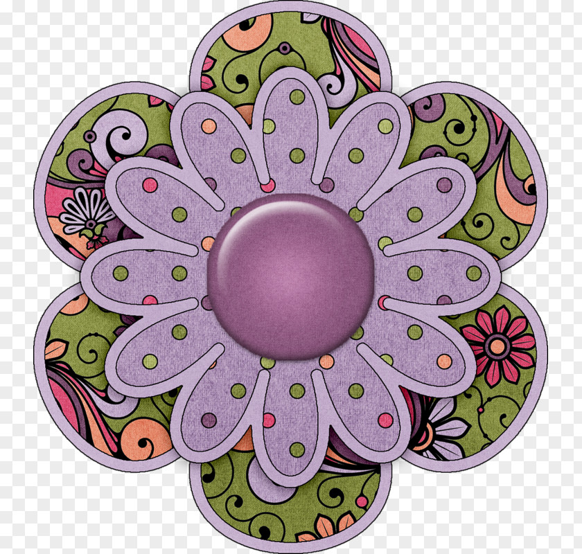 Circle Hippie Post Cards PNG