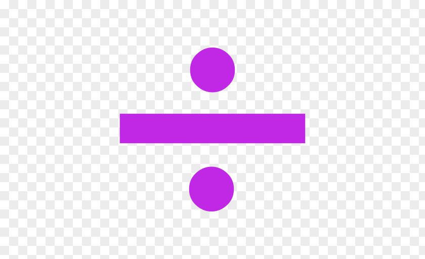 Dividing Clipart Obelus Division Emoji Mathematics Number PNG