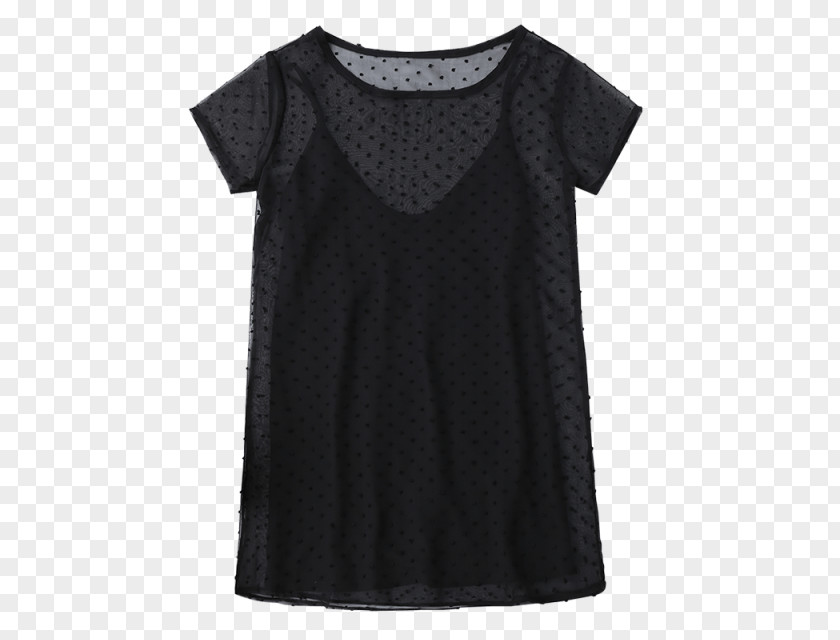 Goods T-shirt Little Black Dress Sleeve PNG