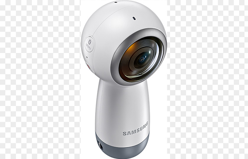Camera Samsung Gear 360 (2017) Immersive Video Omnidirectional 4K Resolution PNG