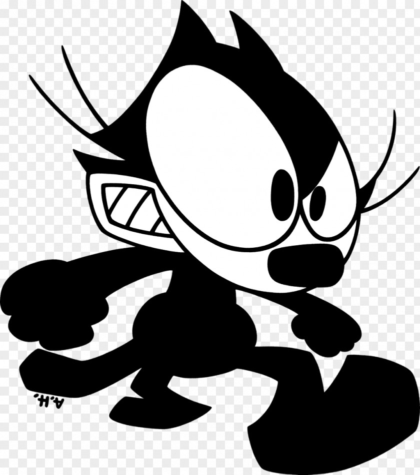 Cat Felix The Cartoon Sticker Clip Art PNG