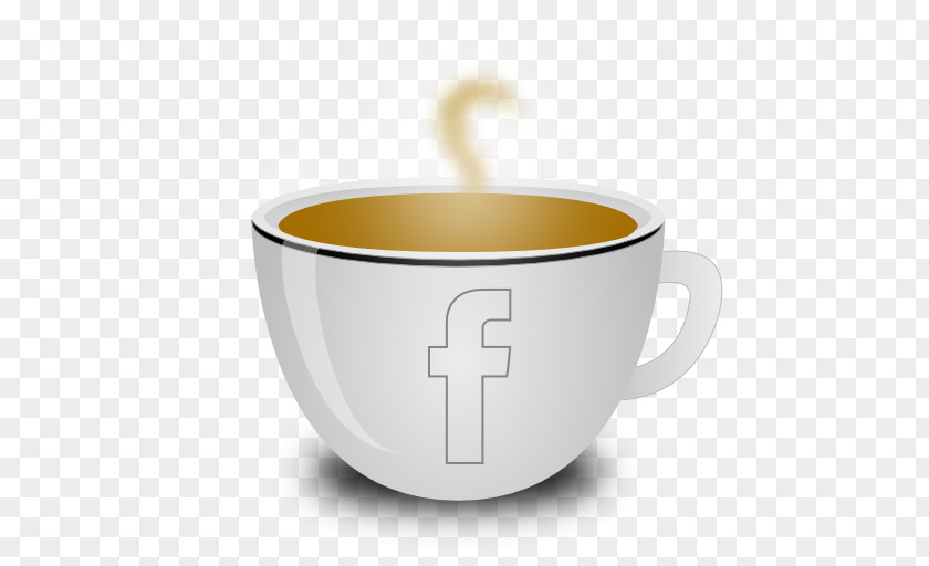 Coffee Cup Espresso Facebook Like Button PNG