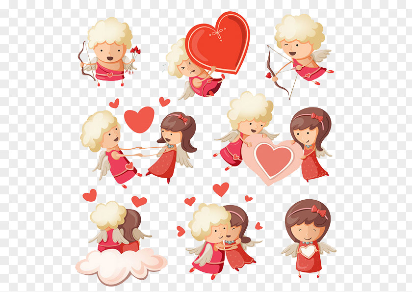 Cupid Bow And Arrow Royalty-free Heart Clip Art PNG