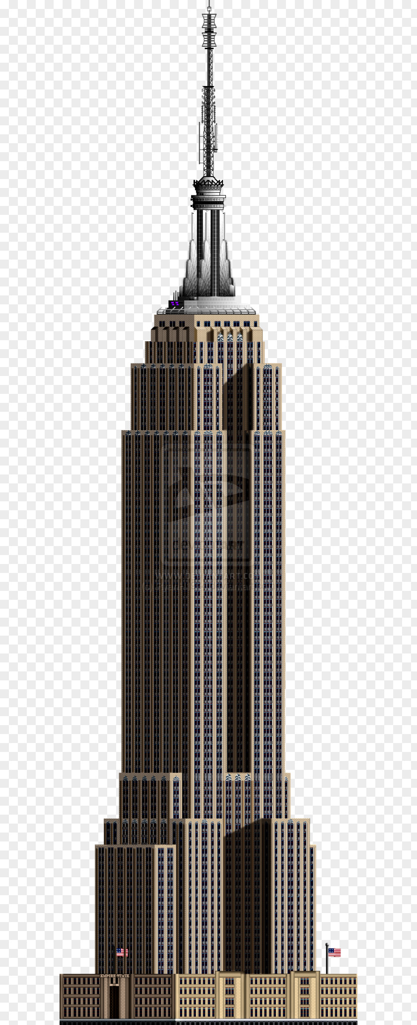 Empire State Buildin Building Clip Art PNG