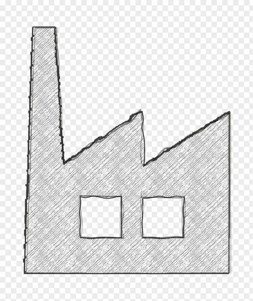 Factory Icon Building Buildings PNG