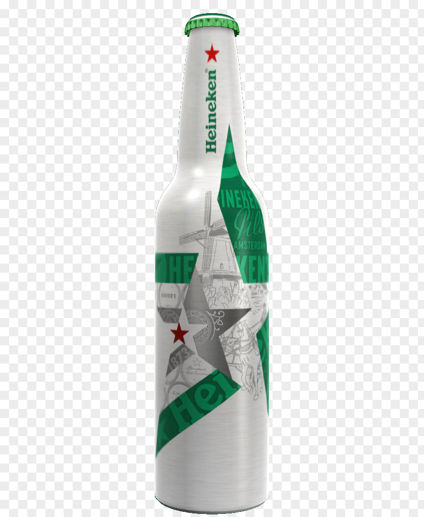 Heineken International Beer Bottle PNG