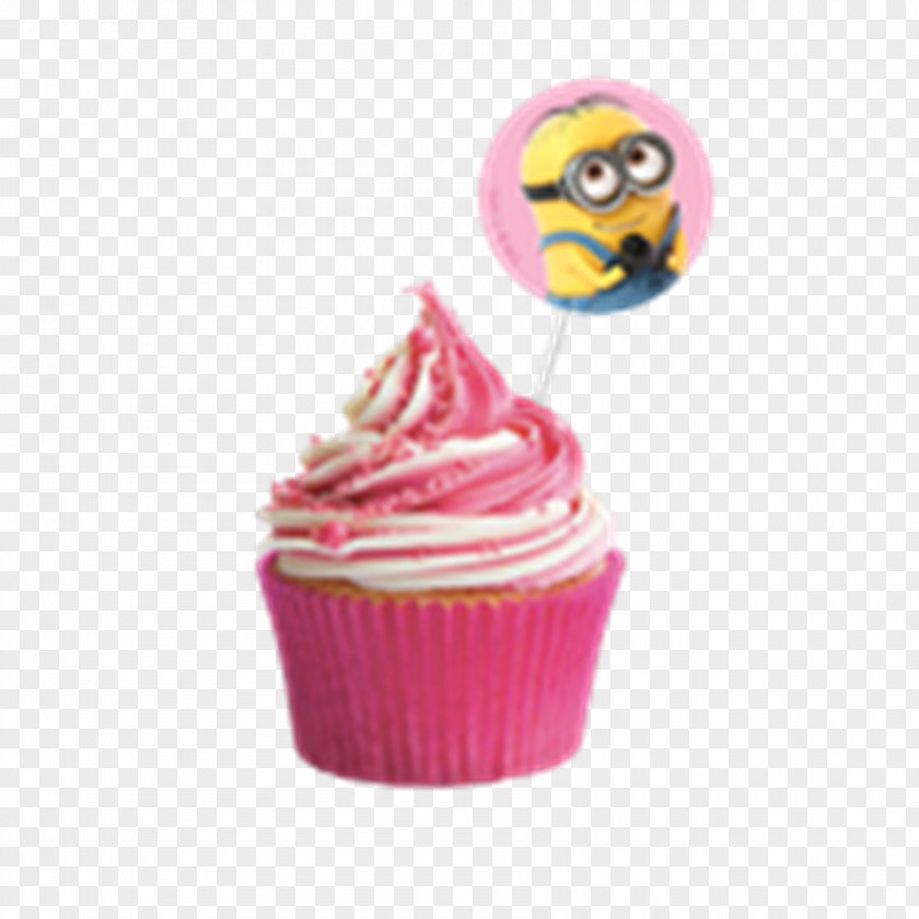 Party Cupcake Flamingos Baby Shower PNG