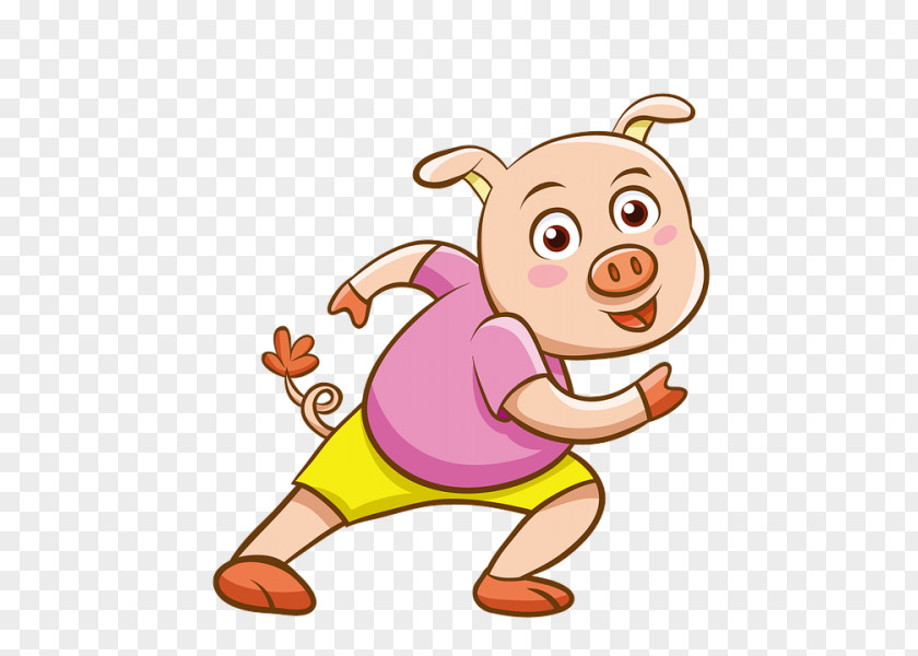 Pig Cartoon Clip Art PNG