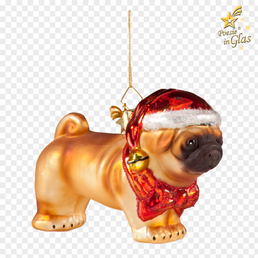 Crystal Chandeliers 14 0 2 Pug Puppy Love Dog Breed Christmas Ornament PNG