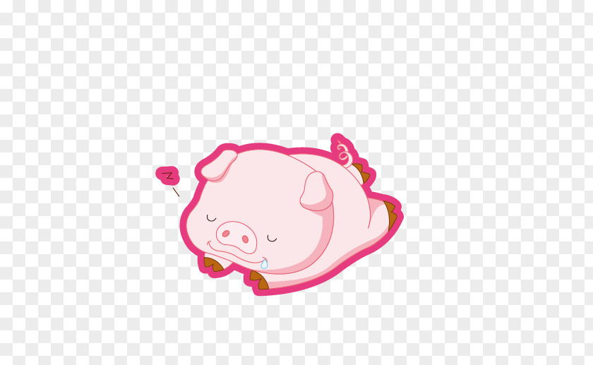 Cute Pig Domestic Boar Taint Animal Slaughter U69d0u732a Clip Art PNG