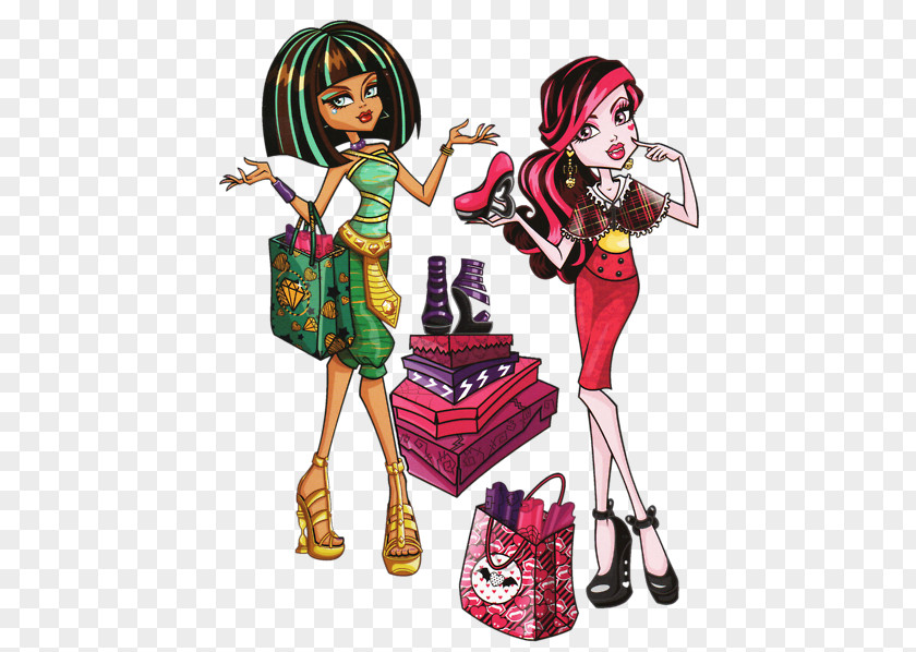 Doll Draculaura Monster High Cleo De Nile PNG
