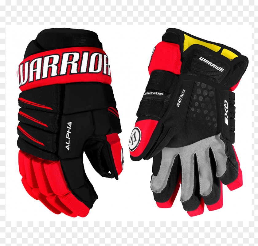 Hockey Warrior Lacrosse Ice Equipment Glove PNG
