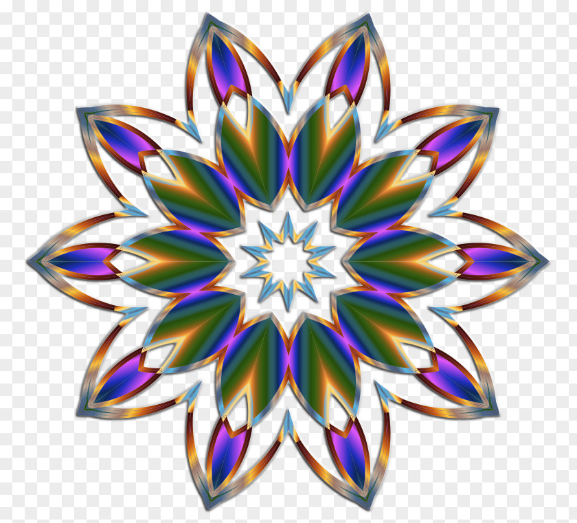 Pretty Clipart Mirror Kaleidoscope Clip Art PNG