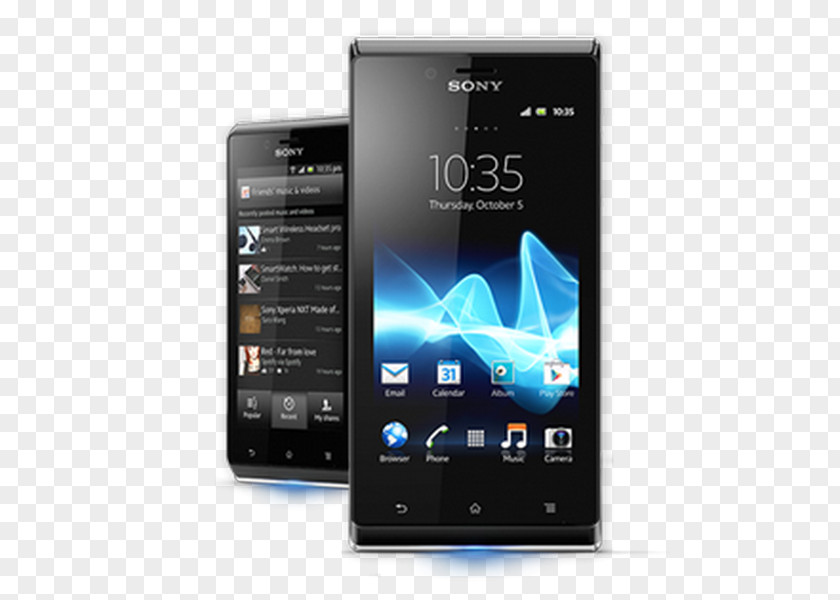 Sony Xperia V J Miro XZs S Android PNG