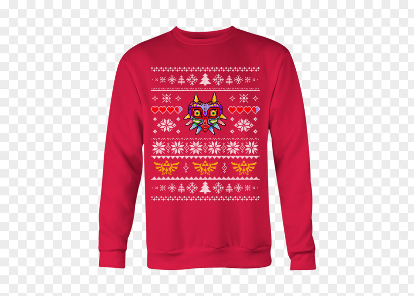 T-shirt Christmas Jumper Hoodie Sleeve Sweater PNG
