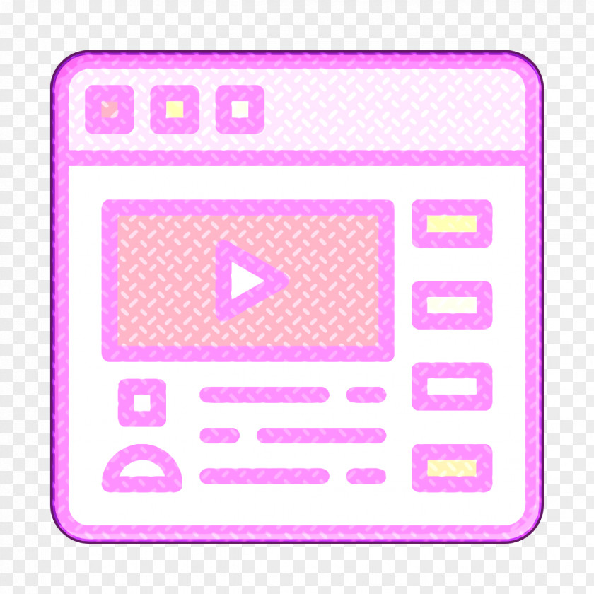 User Interface Vol 3 Icon Video Stream PNG