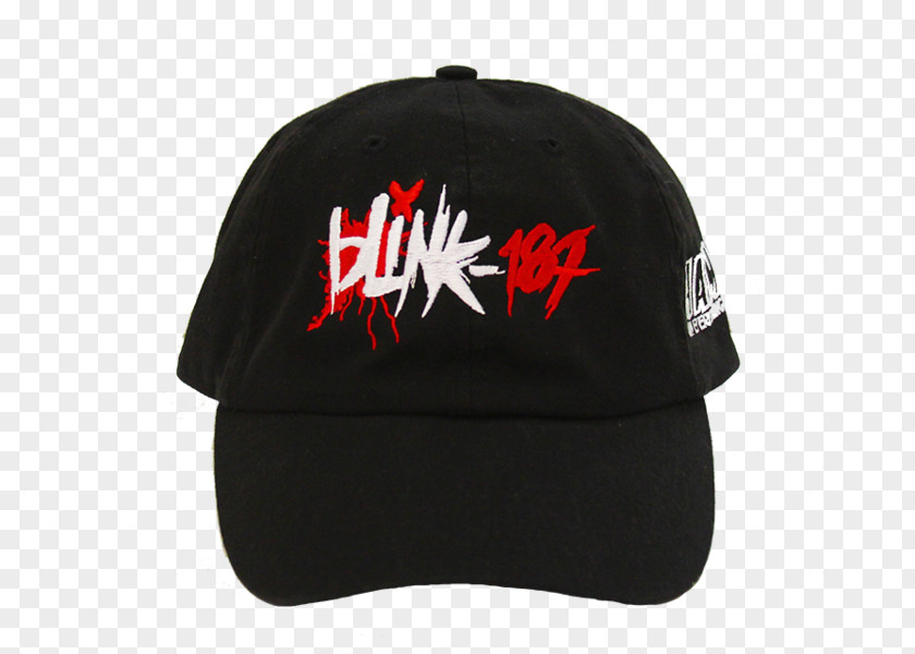 Baseball Cap Blink-182 Font PNG