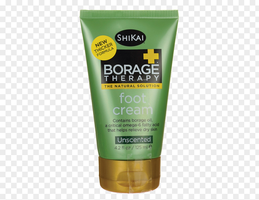 Borage Cream ShiKai Therapy Dry Skin Lotion Sunscreen PNG