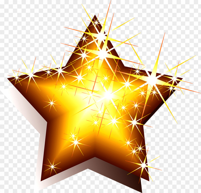 Five-pointed Star Sales Paper Christmas PNG