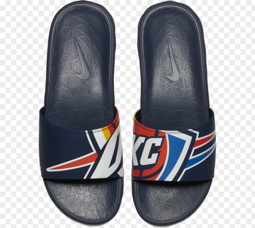 Nike Slipper Oklahoma City Thunder 2017–18 NBA Season Basketball PNG