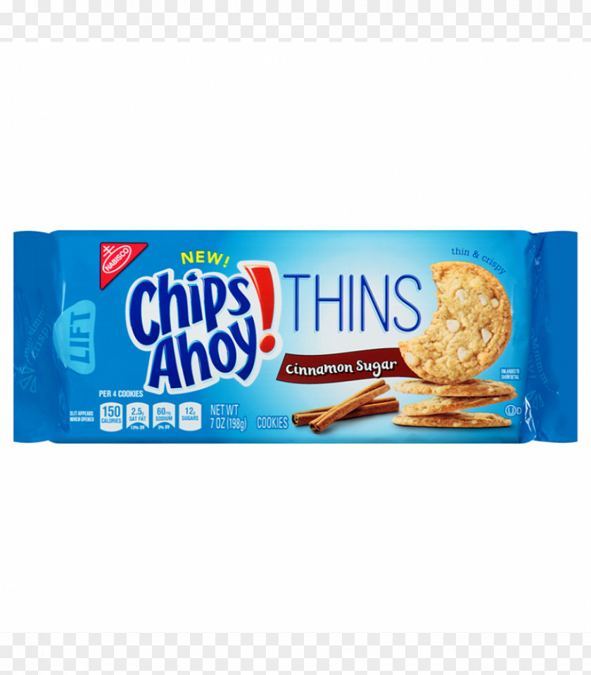 Sugar Chocolate Chip Cookie Chips Ahoy! Cinnamon Biscuits PNG