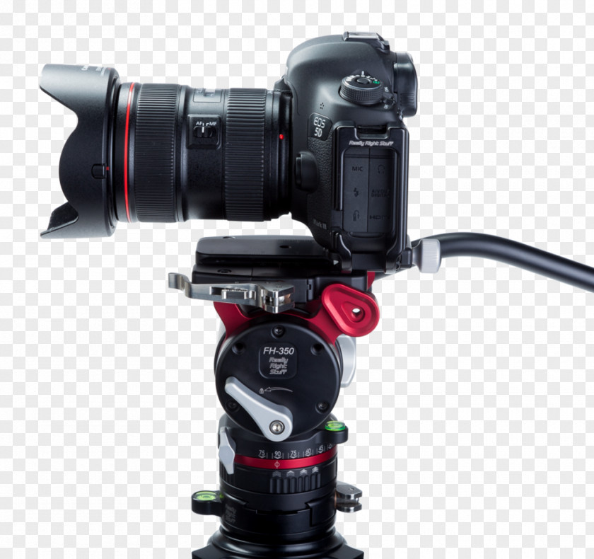 Camera Lens Tripod & Monopod Heads Really Right Stuff FH-350 Fluid Head With Flat Dovetail Base Video Digital Cameras PNG