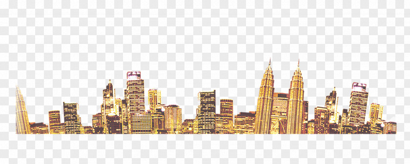 City Buildings Silhouette PNG