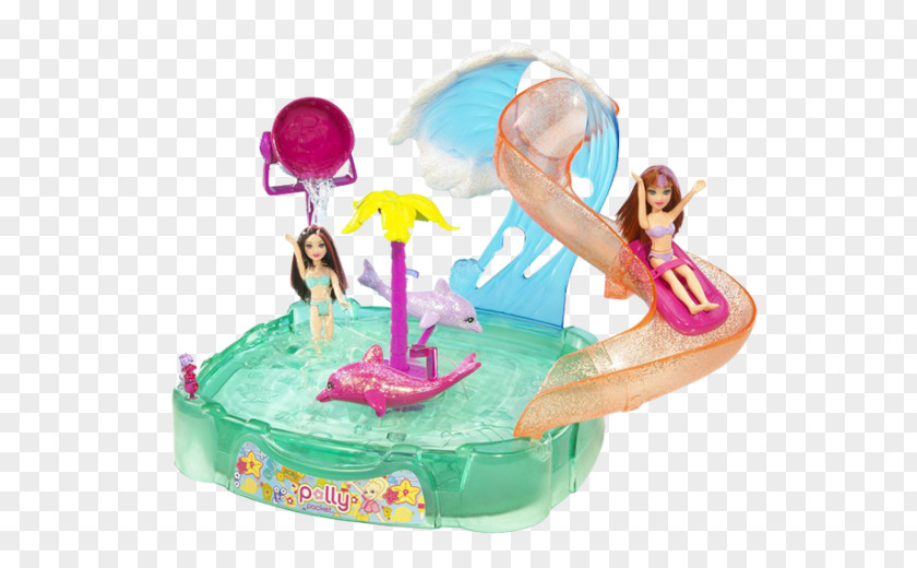 Doll Polly Pocket Toy Barbie Water Park PNG