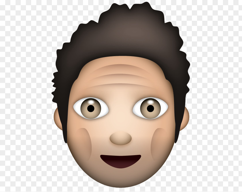 Emoji Seinfeld Apple Color Text Messaging PNG