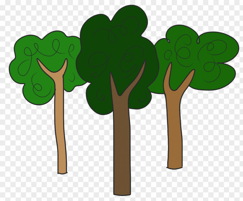 Free Earth Day Clipart Tree Forest Clip Art PNG