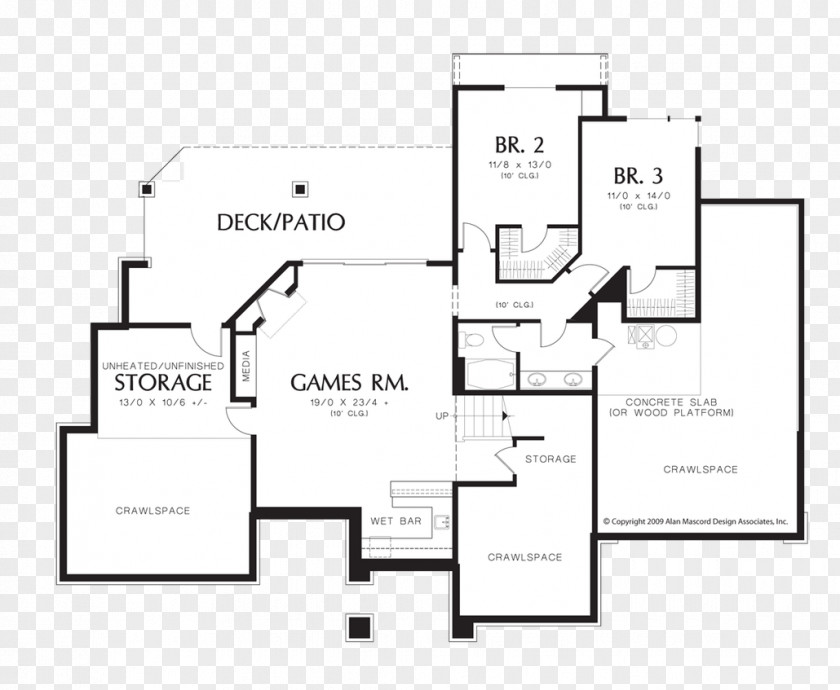 Traditional House Floor Plan PNG