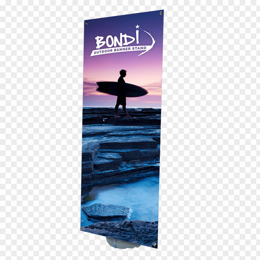 Water Banner Brand Poster PNG
