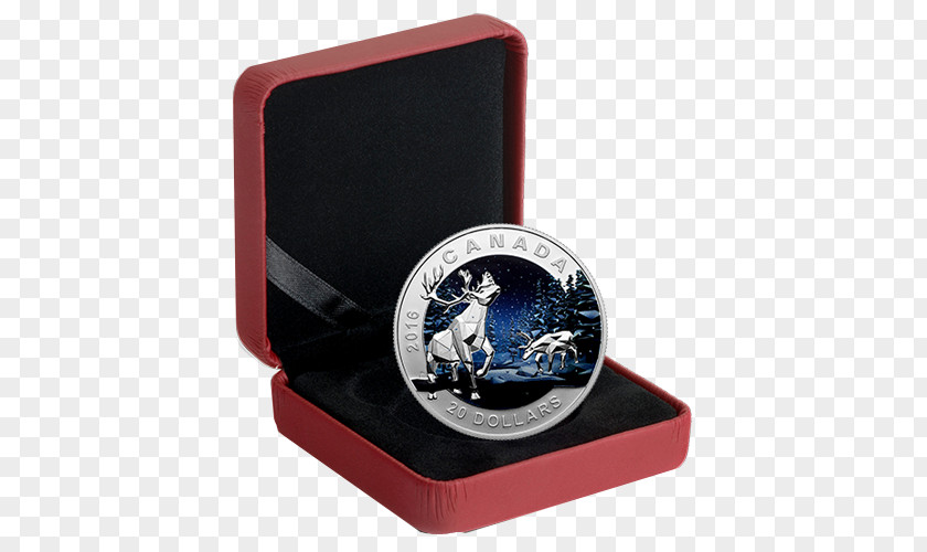 Canada Silver Coin Dollar Proof Coinage PNG