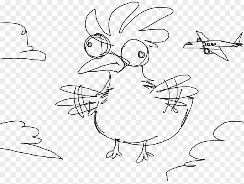 Chicken Sketch Duck Cygnini Water Bird PNG