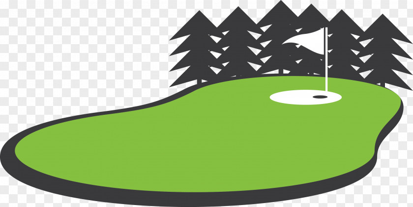 Golfing Golf Course Clubs Putter Clip Art PNG