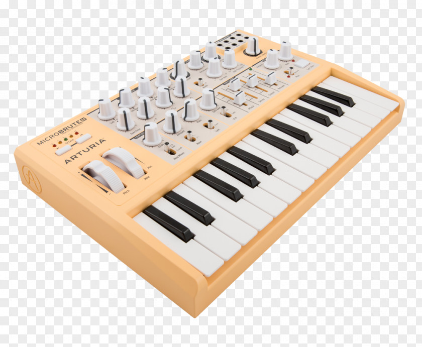 Musical Instruments Oberheim OB-Xa Arturia MiniBrute Analog Synthesizer Keyboard PNG