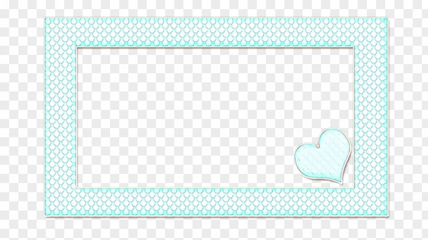 Rectangle Heart Picture Frame PNG