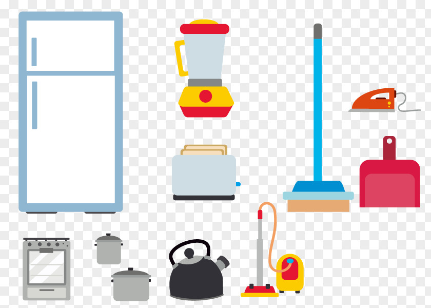 Vector Kitchen Home Appliance Clip Art PNG