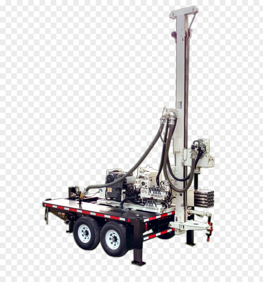 Water Well Drilling Rig Machine Augers PNG