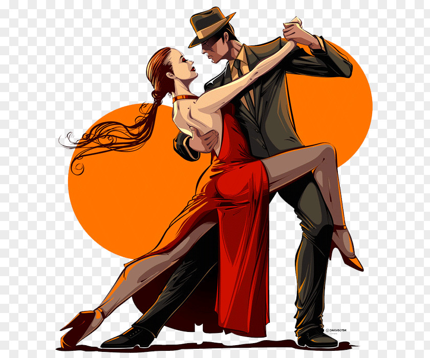 Argentine Tango Dance Milonga PNG