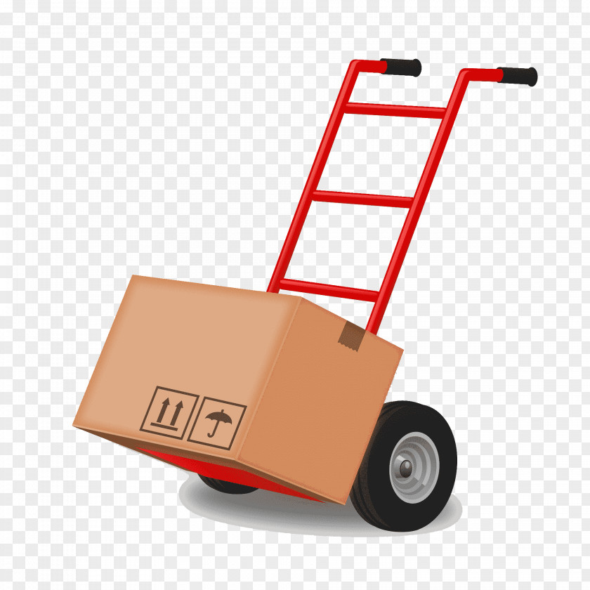 Car Hand Truck Mover Clip Art PNG