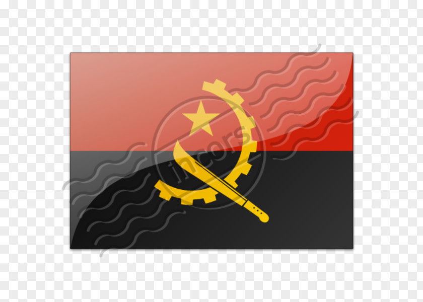 Flag Of Angola People's Republic National PNG