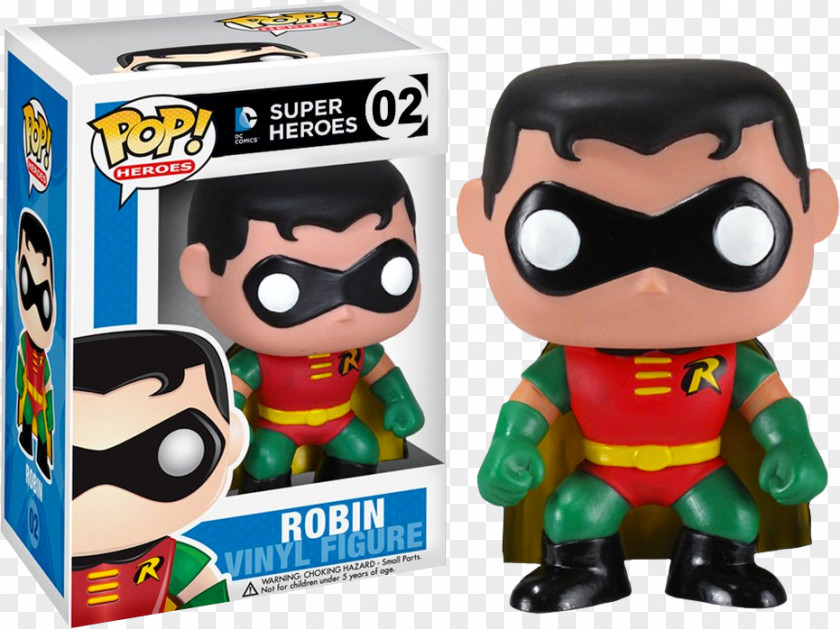 Robin Batman Dick Grayson Funko Designer Toy PNG