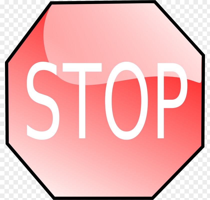 A Picture Of Stop Sign Cartoon Royalty-free Clip Art PNG