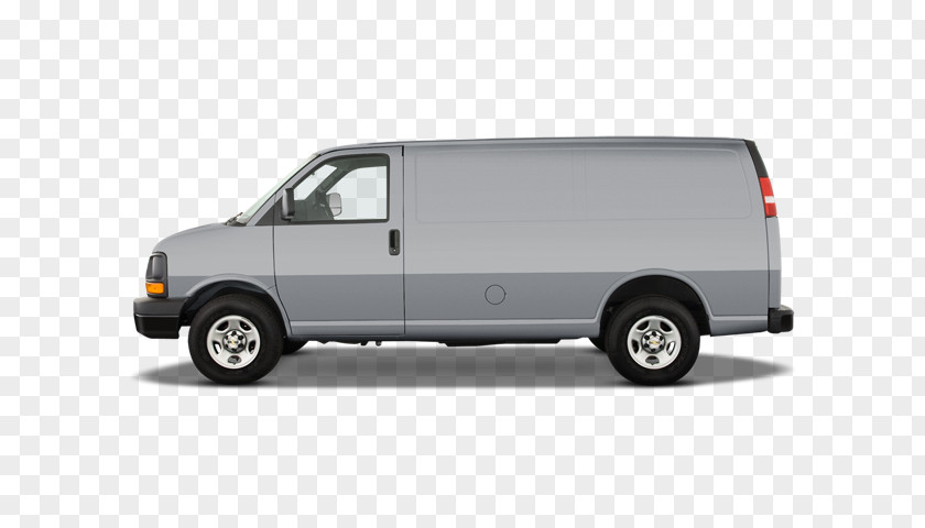 Chevrolet White Van Man 2014 Express Car PNG