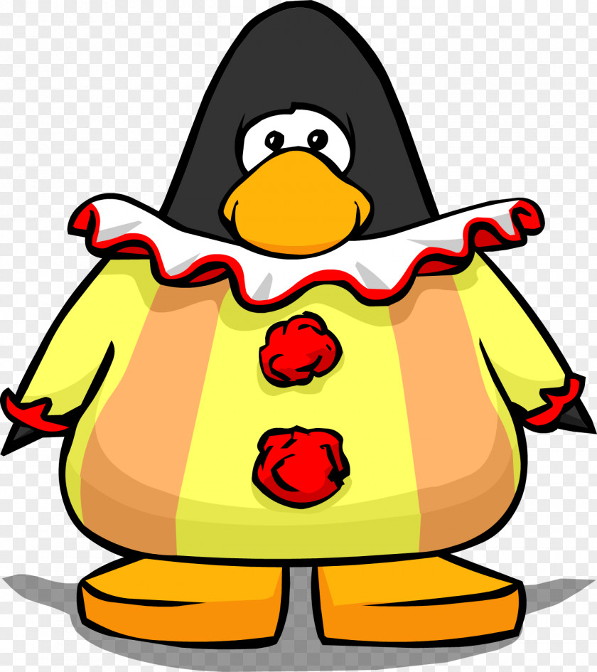 Clown Club Penguin Costume Clip Art PNG