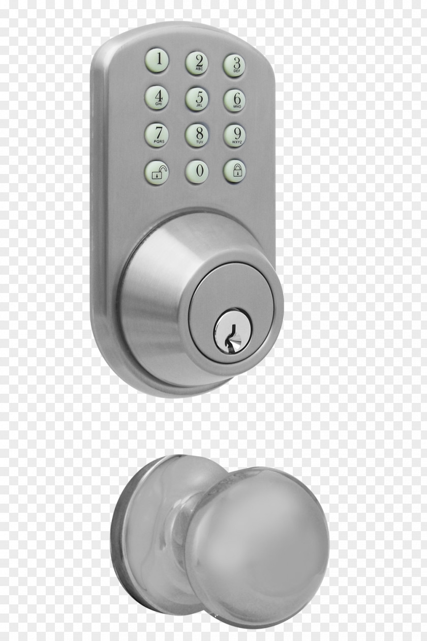 Electronic Locks Dead Bolt Door Handle Lock Lockset PNG