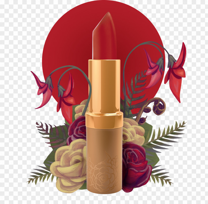 Liquid Material Property Lipstick Red Cosmetics Pink Lip Care PNG