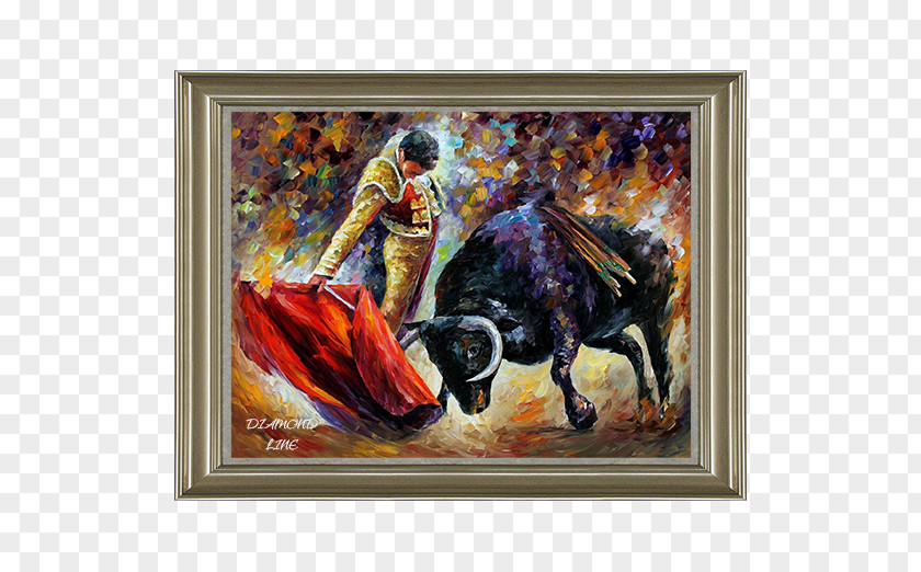 Painting Bullfighter The Matador Oil PNG