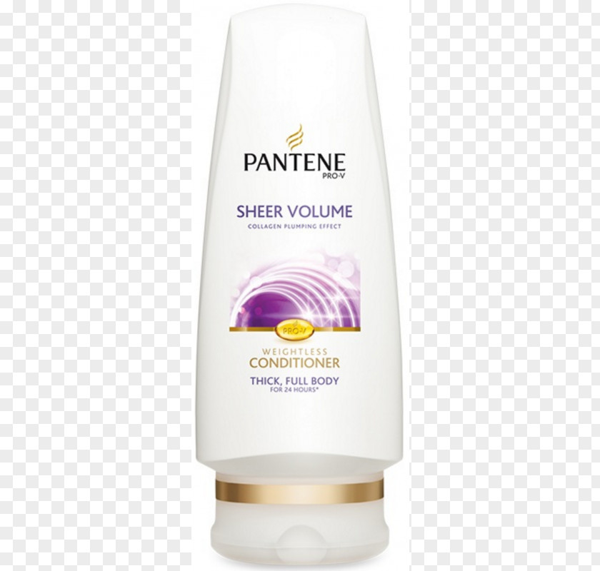 Shampoo Lotion Pantene Pro-V Sheer Volume Hair Conditioner PNG